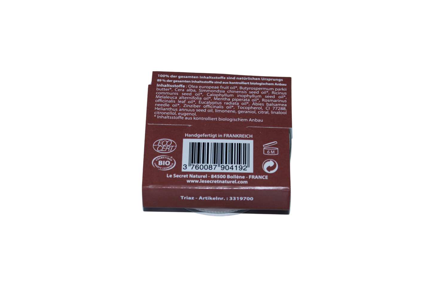 LES BAUMES DU HIBOU, Balsam "Fußpflege", Bio-Kosmetik, 30 ml